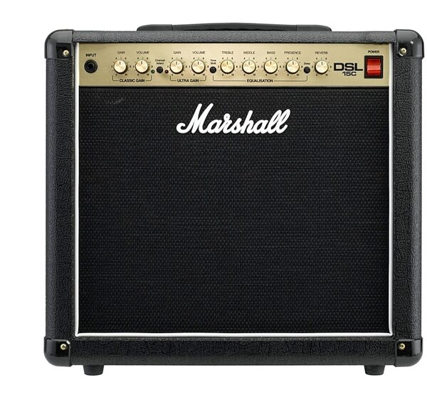 Marshall DSL15C Guitar Combo Amplifier (15 Watts, 1x12"), Main