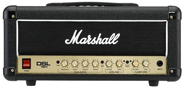 Marshall DSL15H Guitar Amplifier Head (15 Watts), Main