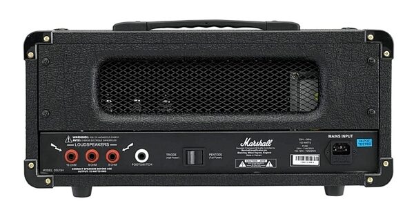 Marshall DSL15H Guitar Amplifier Head (15 Watts), Rear