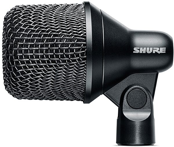 Shure NXN2 Nexadyne Dynamic Kick Drum Microphone, Black, Action Position Back