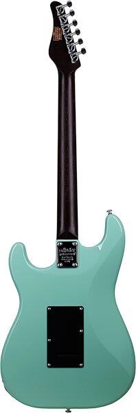 Schecter Nick Johnston HSS 10th Anniversary Traditional Electric Guitar, Atomic Green, Action Position Back