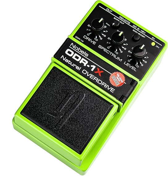 Nobels ODR-1X Natural Overdrive Pedal, New, Action Position Back