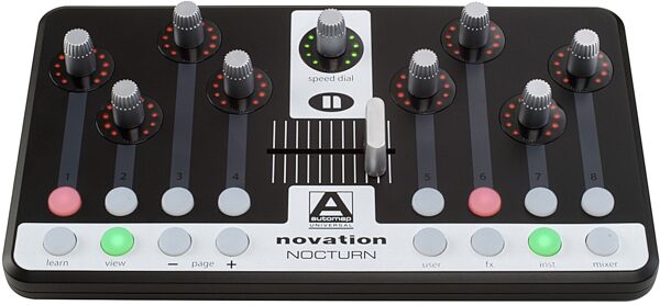 Novation Nocturn USB MIDI Controller, Front