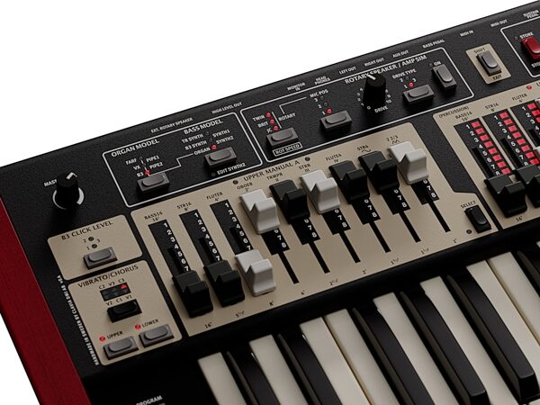 Nord Organ 3 Dual Manual Combo Organ, New, Action Position Back