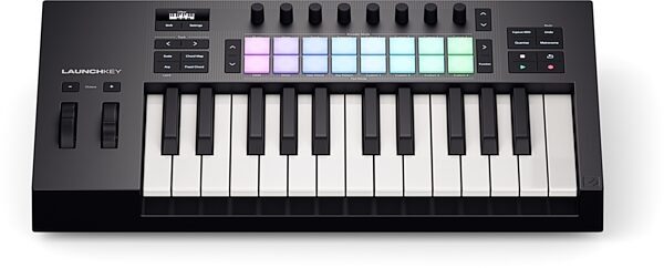 Novation Launchkey 25 MK4 USB MIDI Keyboard Controller, New, Action Position Back