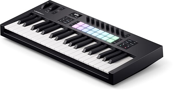 Novation Launchkey 37 MK4 USB MIDI Keyboard Controller, New, Action Position Back