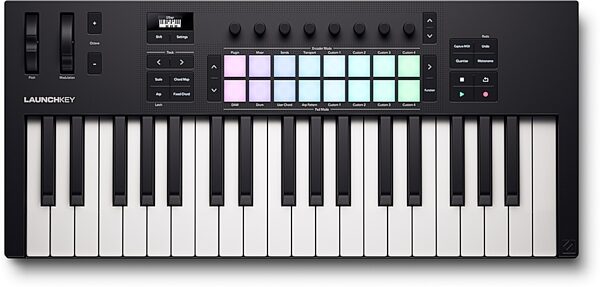 Novation Launchkey 37 MK4 USB MIDI Keyboard Controller, New, Action Position Back