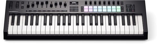 Novation Launchkey 49 MK4 USB MIDI Keyboard Controller, New, Action Position Back