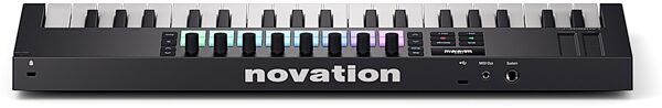 Novation Launchkey Mini 37 USB MIDI Keyboard Controller, New, Action Position Back