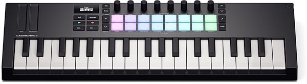 Novation Launchkey Mini 37 USB MIDI Keyboard Controller, New, Action Position Back