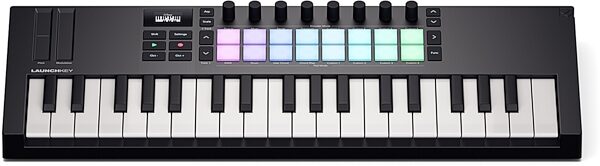 Novation Launchkey Mini 37 USB MIDI Keyboard Controller, New, Action Position Back