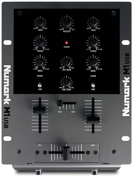 Numark M1USB 2-Channel DJ Mixer with USB, Main