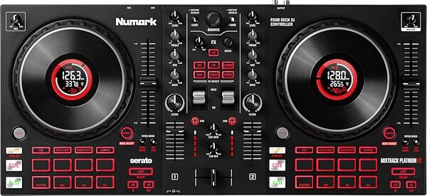 Numark Mixtrack Platinum FX USB DJ Controller, New, Main