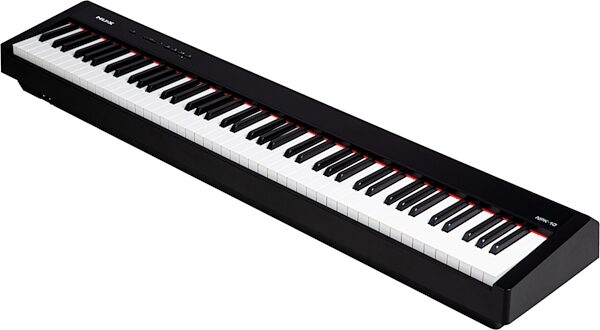 NUX NPK-10 Portable Digital Piano, Black, Action Position Back