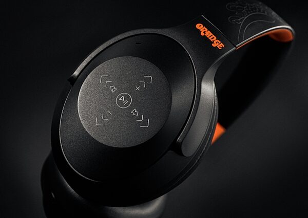 Orange O Edition MKII Wireless Noise-Cancelling Bluetooth Headphones, New, Detail