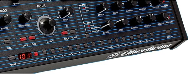 Oberheim TEO5 Desktop Analog Synthesizer, New, Action Position Back