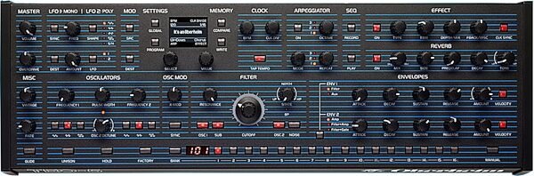 Oberheim TEO5 Desktop Analog Synthesizer, New, Action Position Back