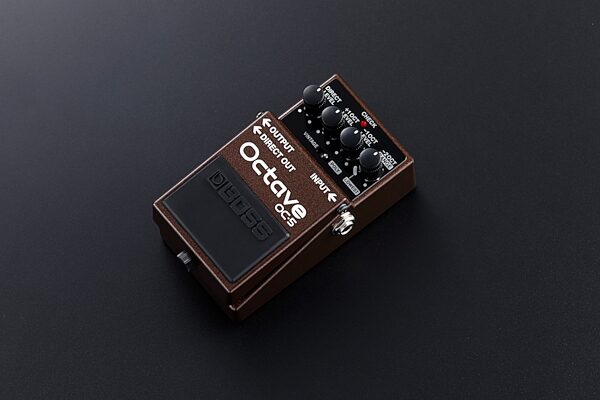 Boss OC-5 Octave Pedal, New, Action Position Front