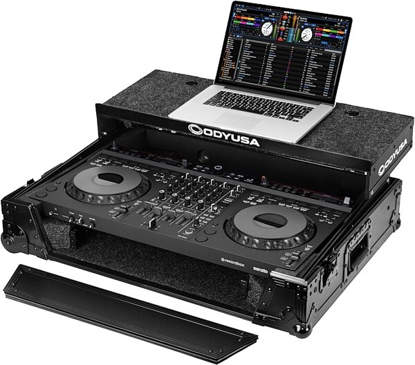 Odyssey 1U Flight Case for DDJ-GRV6, New, Action Position Back