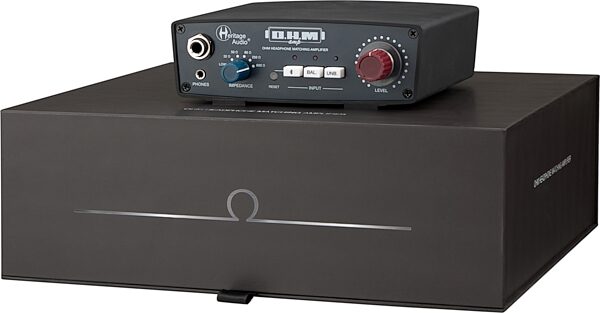 Heritage Audio OHM Variable Impedance Headphone Amplifier, New, Action Position Back