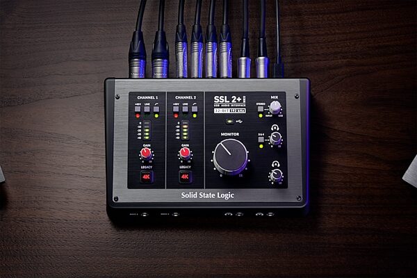 Solid State Logic SSL 2+ MKII 2x4 USB-C Audio Interface, New, In Use