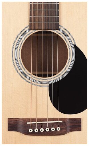 Martin OM-1 Orchestra Acoustic Guitar, Bridge