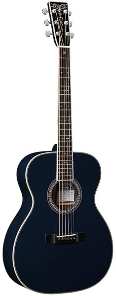 Martin OM-ECHF Navy Blues Acoustic Guitar (with Case), Main