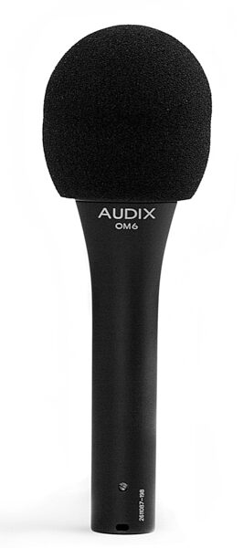 Audix OM6 Dynamic Vocal Microphone, New, Windscreen On