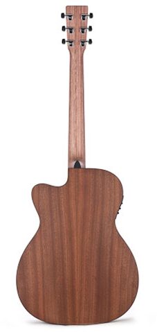 Martin OMC-1E Orchestra Acoustic-Electric Guitar, Back