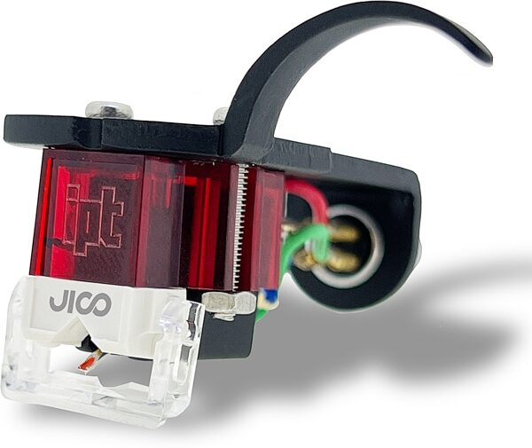 JICO Omnia Impact Turntable Cartridge, Black, Action Position Back
