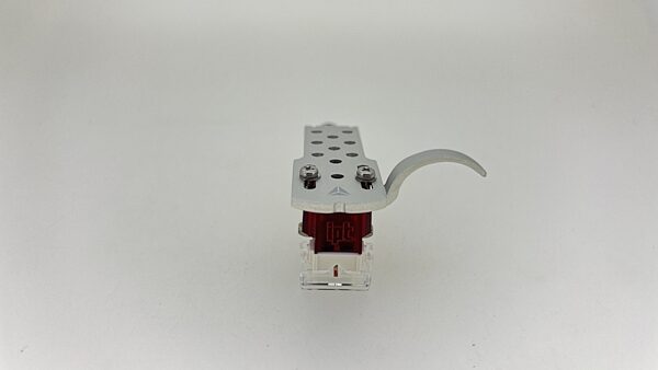 JICO Omnia Impact Turntable Cartridge, Silver, Action Position Back