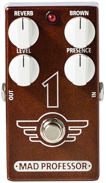 Mad Professor 1 Distortion with Reverb Pedal, Main