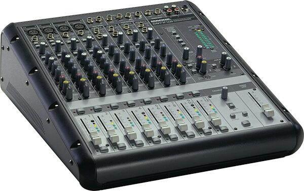 Mackie Onyx 1220 12-Channel Mixer, Left Angle View