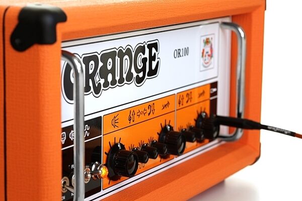 Orange OR100H Dual Guitar Amplifier Head (100 Watts), Close Up