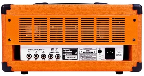 Orange OR15H Guitar Amplifier Head (15 Watts), New, Back
