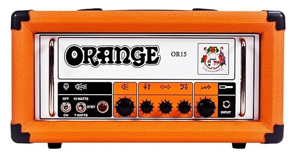 Orange OR15H Guitar Amplifier Head (15 Watts), New, Main
