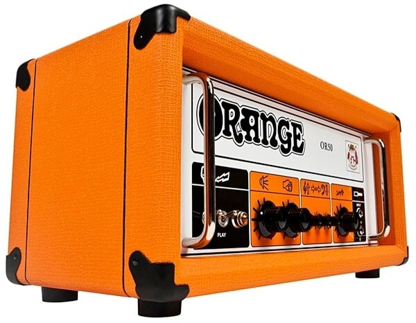 Orange OR50H Guitar Amplifier Head (50 Watts), Angle