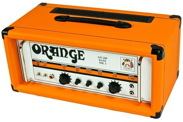 Orange AD200B MKIII Bass Amplifier Head (200 Watts), Angle