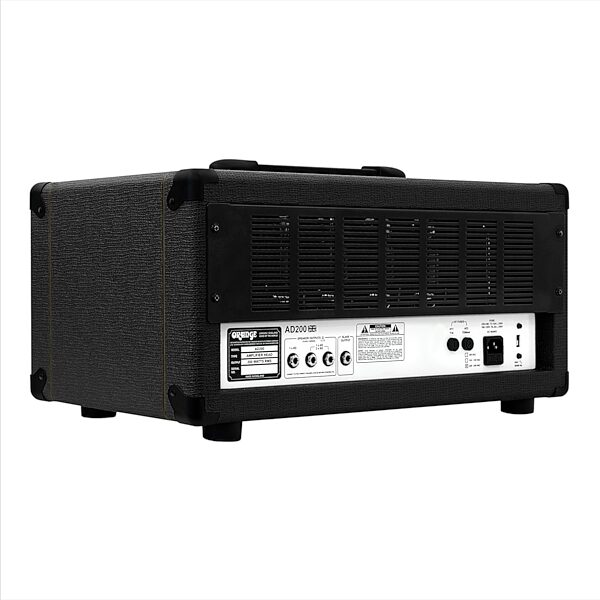 Orange AD200 Bass Amplifier Head (200 Watts), Black, Action Position Back