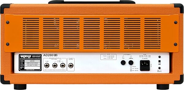 Orange AD200 Bass Amplifier Head (200 Watts), Orange, Action Position Back