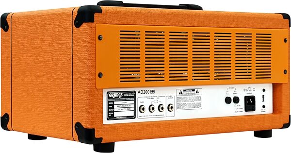 Orange AD200 Bass Amplifier Head (200 Watts), Orange, Action Position Back