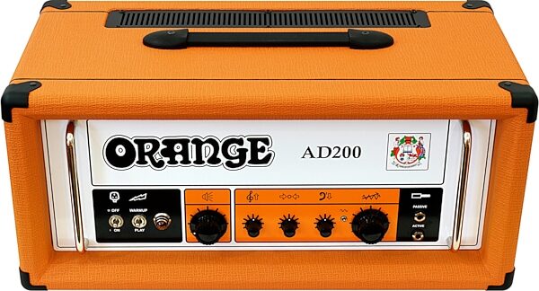 Orange AD200 Bass Amplifier Head (200 Watts), Orange, Action Position Back