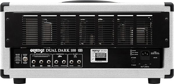 Orange Dual Dark 100 LTD Head 100 Watts, Action Position Back