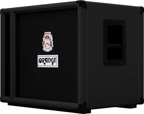 Orange OBC-115 Bass Guitar Cabinet (400 Watts, 1x12"), Black, 8 Ohm, Action Position Back