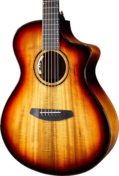 Breedlove Limited Oregon Concert CE Acoustic-Electric Guitar (with Case), Action Position Back