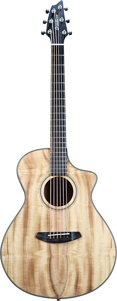 Breedlove Oregon Concert Thinline CE Acoustic-Electric Guitar (with Case), New, Action Position Back