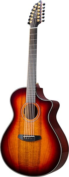 Breedlove Oregon Concerto Dreadnought CE Acoustic-Electric Guitar, 12-String (with Case), Action Position Back