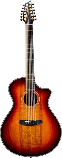 Breedlove Oregon Concerto Dreadnought CE Acoustic-Electric Guitar, 12-String (with Case), Action Position Back