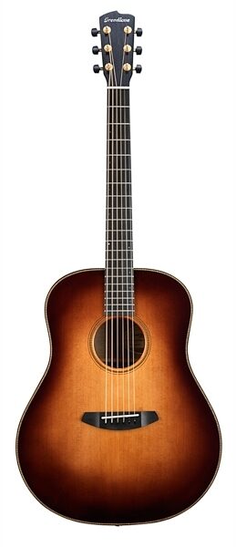 Breedlove USA Oregon Dreadnought Acoustic-Electric Guitar (with Case), Whiskey Burst