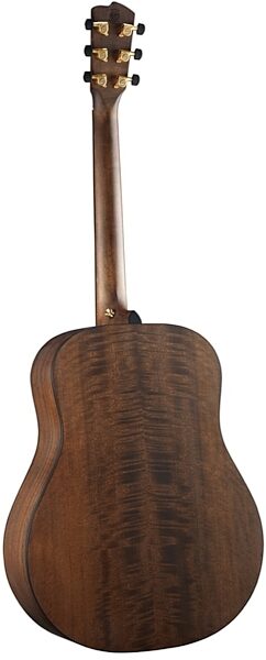 Breedlove USA Oregon Dreadnought Acoustic-Electric Guitar (with Case), Whiskey Burst Side Angle